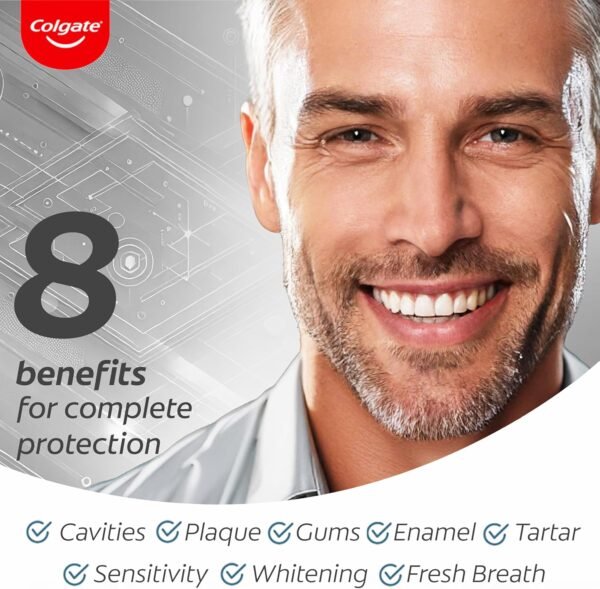 Colgate Total Original Toothpaste 4x100ml | Stronger 24-hour bacterial ...