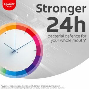 Colgate Total Original Toothpaste 4x100ml | Stronger 24-hour bacterial defence