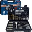Bosch Professional Professional 2608594070 Mixed Accessory Set (103 Piece), Black